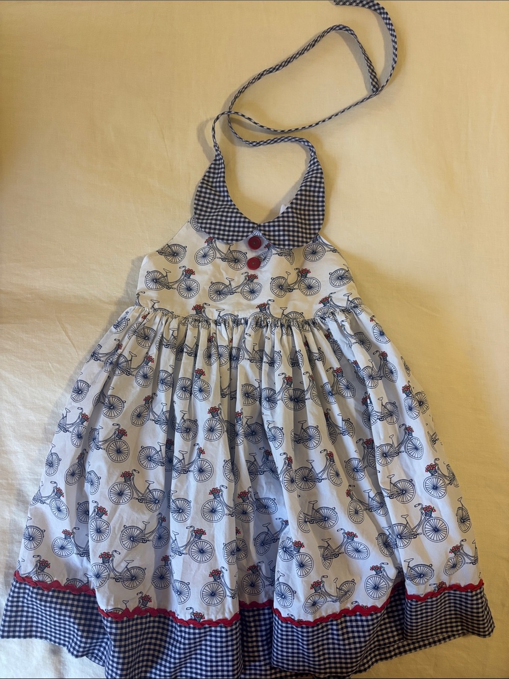 Eleanor Rose Bicycles Print Dress